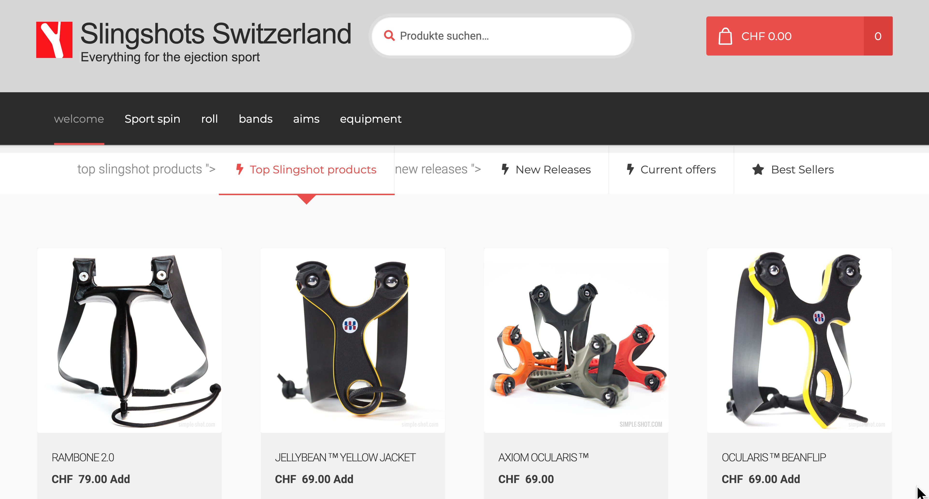 Slingshot World on Sale in Switzerland!