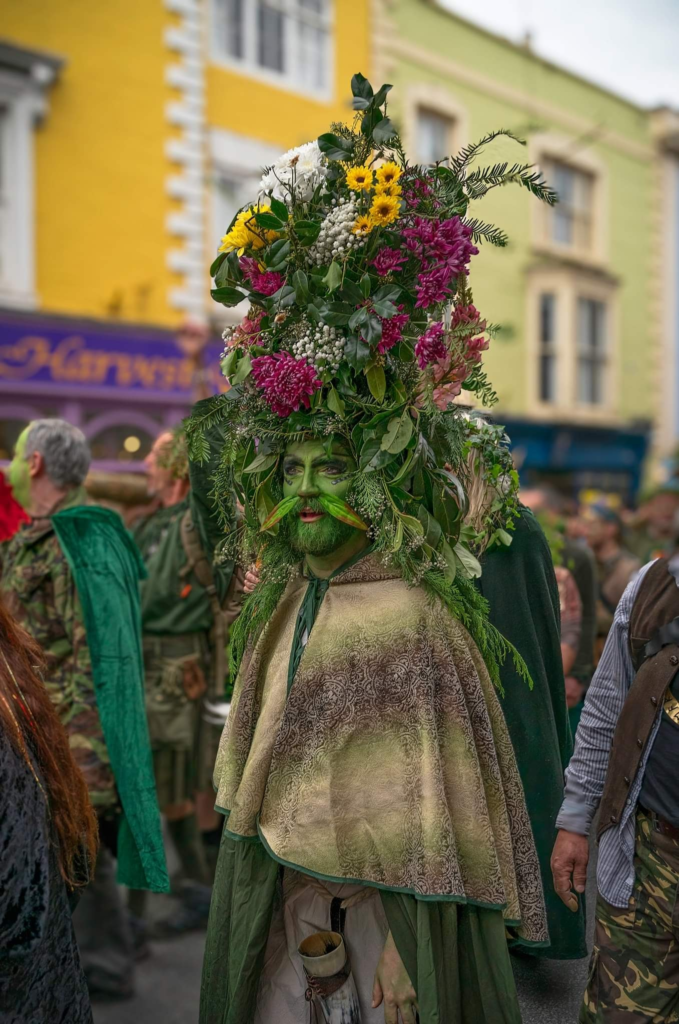 May Day celebrations in Glastonbury...