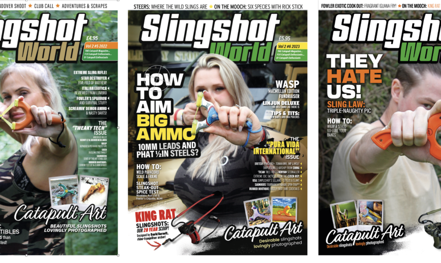 SLINGMAIL SWAG PACKS FROM SLINGSHOT WORLD!